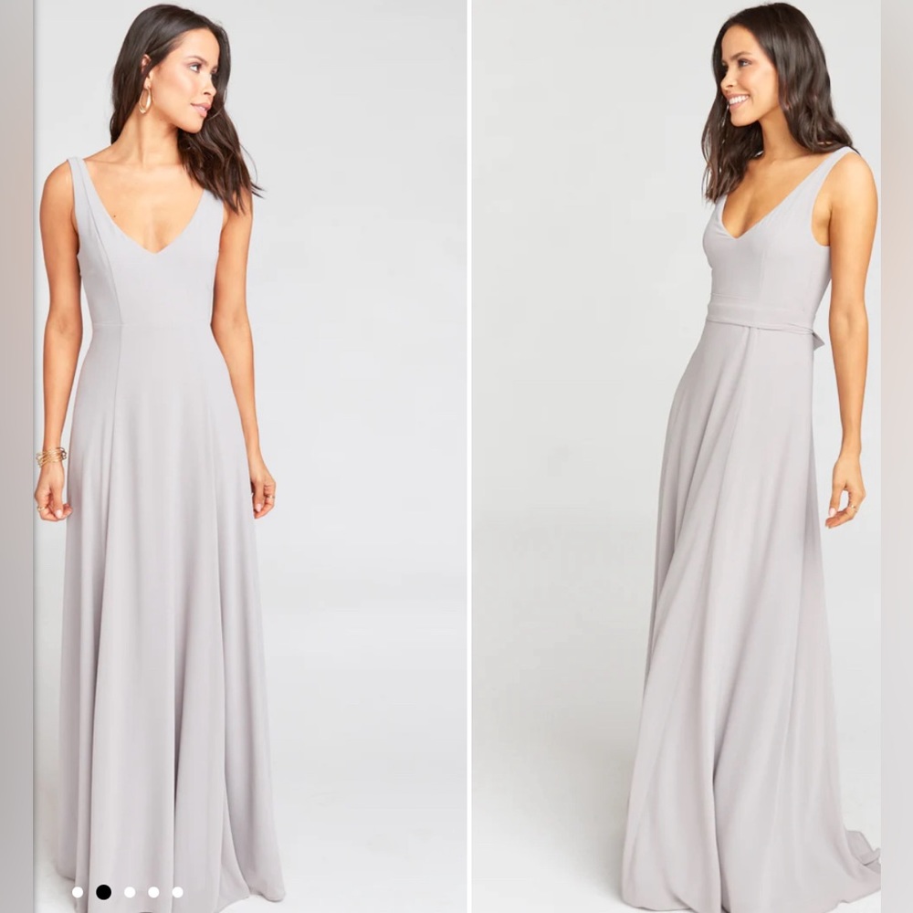 Show Me Your Mumu Jenn Dress Dove Grey